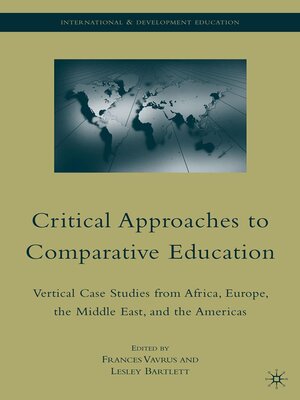 cover image of Critical Approaches to Comparative Education